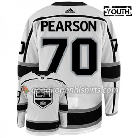 Los Angeles Kings TANNER PEARSON 70 Adidas Wit Authentic Shirt - Kinderen